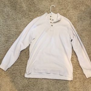 Men’s White Button Up